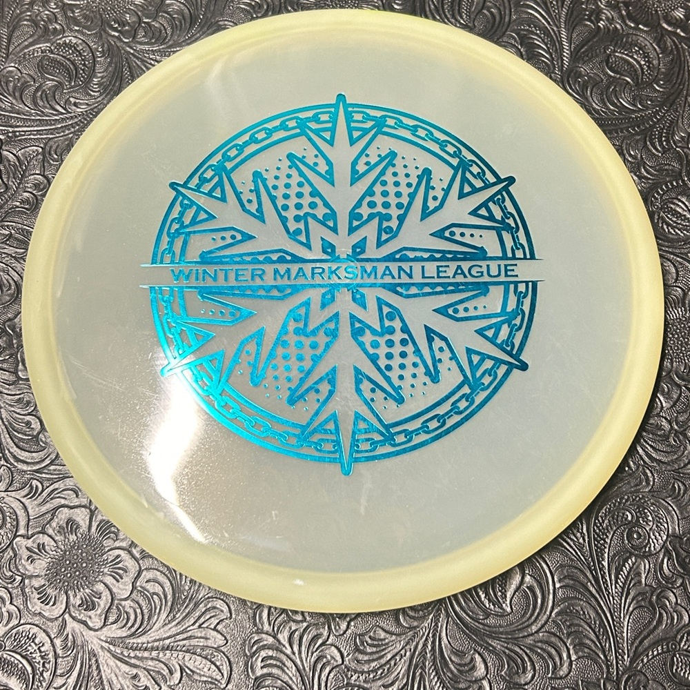 Rare Winter Marksman League Stamp on a Opto Glow Lat64 Pure